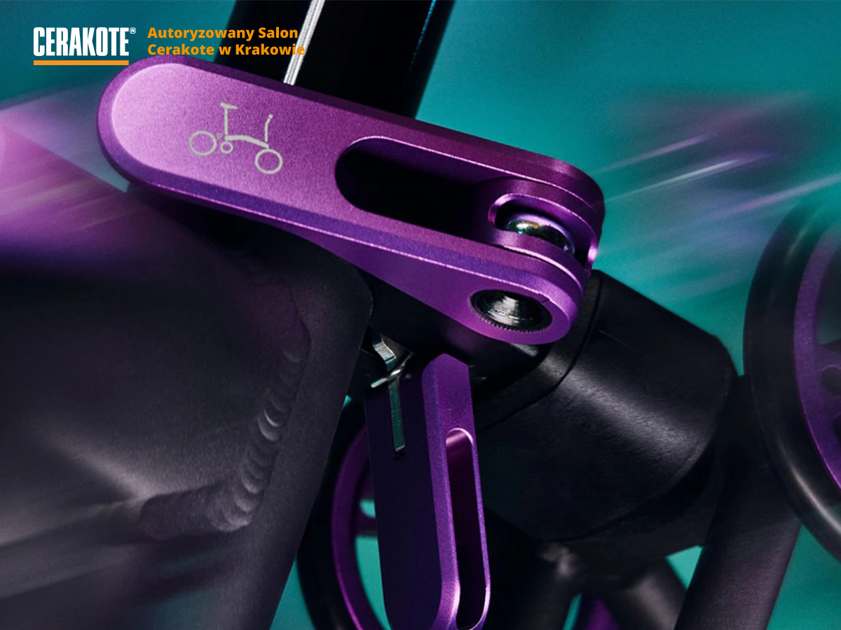 Malowanie ram rowerowych Cerakote Polska
