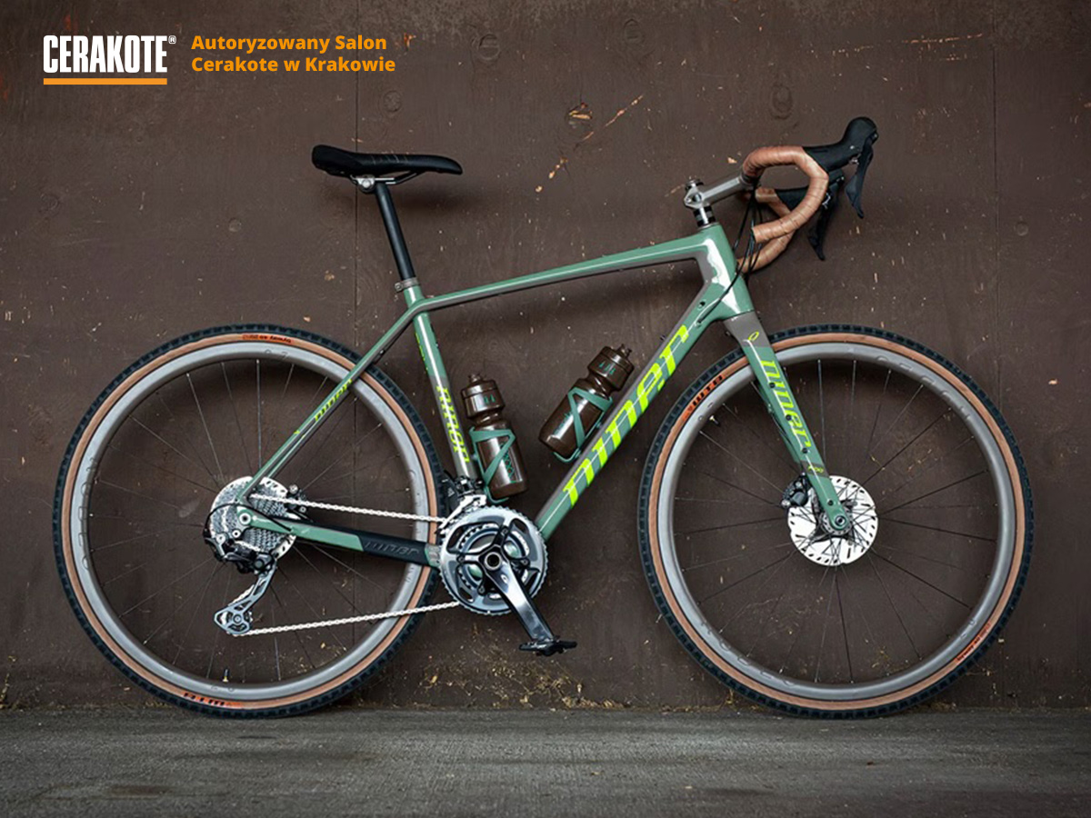 Personalizacja roweru powłoką ceramiczną Cerakote