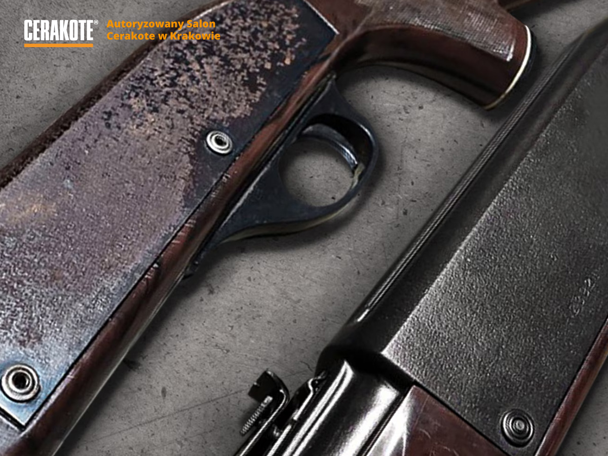 Odnawianie części motoryzacyjnych - malowanie Cerakote